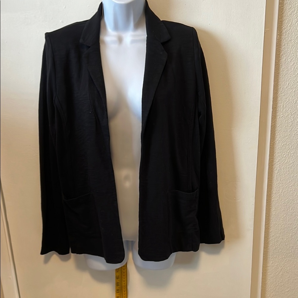 Chico Size 0Black Women's light Blazer - Picture 2 of 9